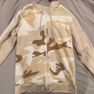 Adidas Camo Zip Up